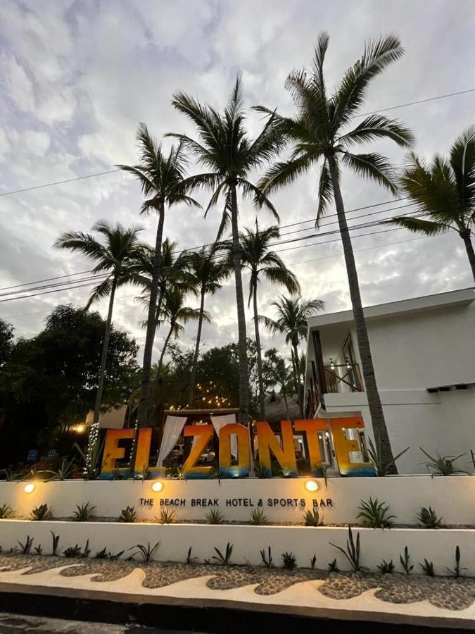The Beach Break Hotel El Zonte Bagian luar foto