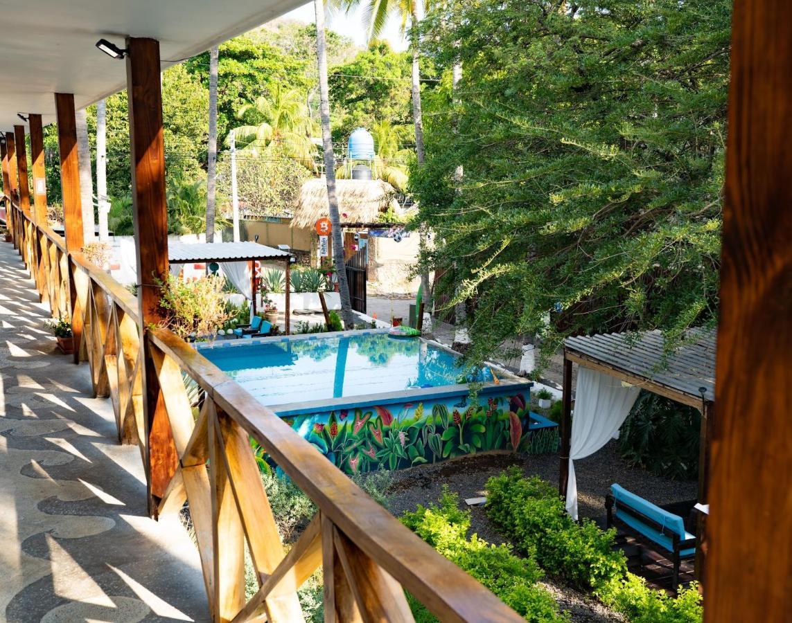 The Beach Break Hotel El Zonte Bagian luar foto